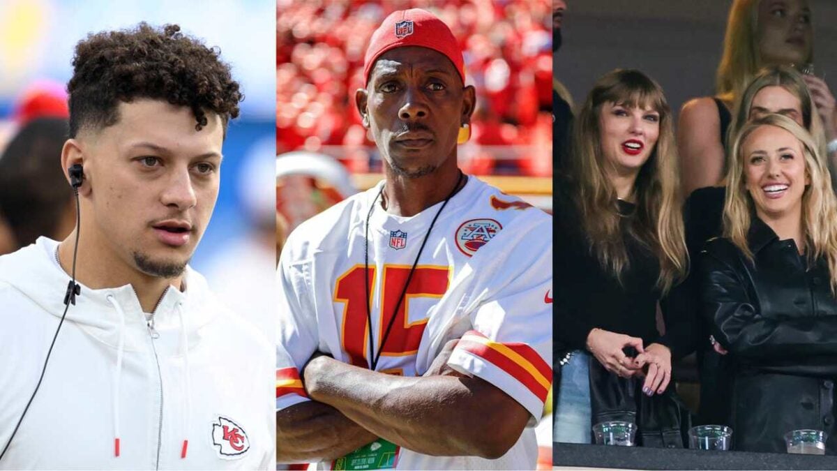 Patrick Mahomes Sr. Taylor Swift Brittany Mahomes Travis Kelce