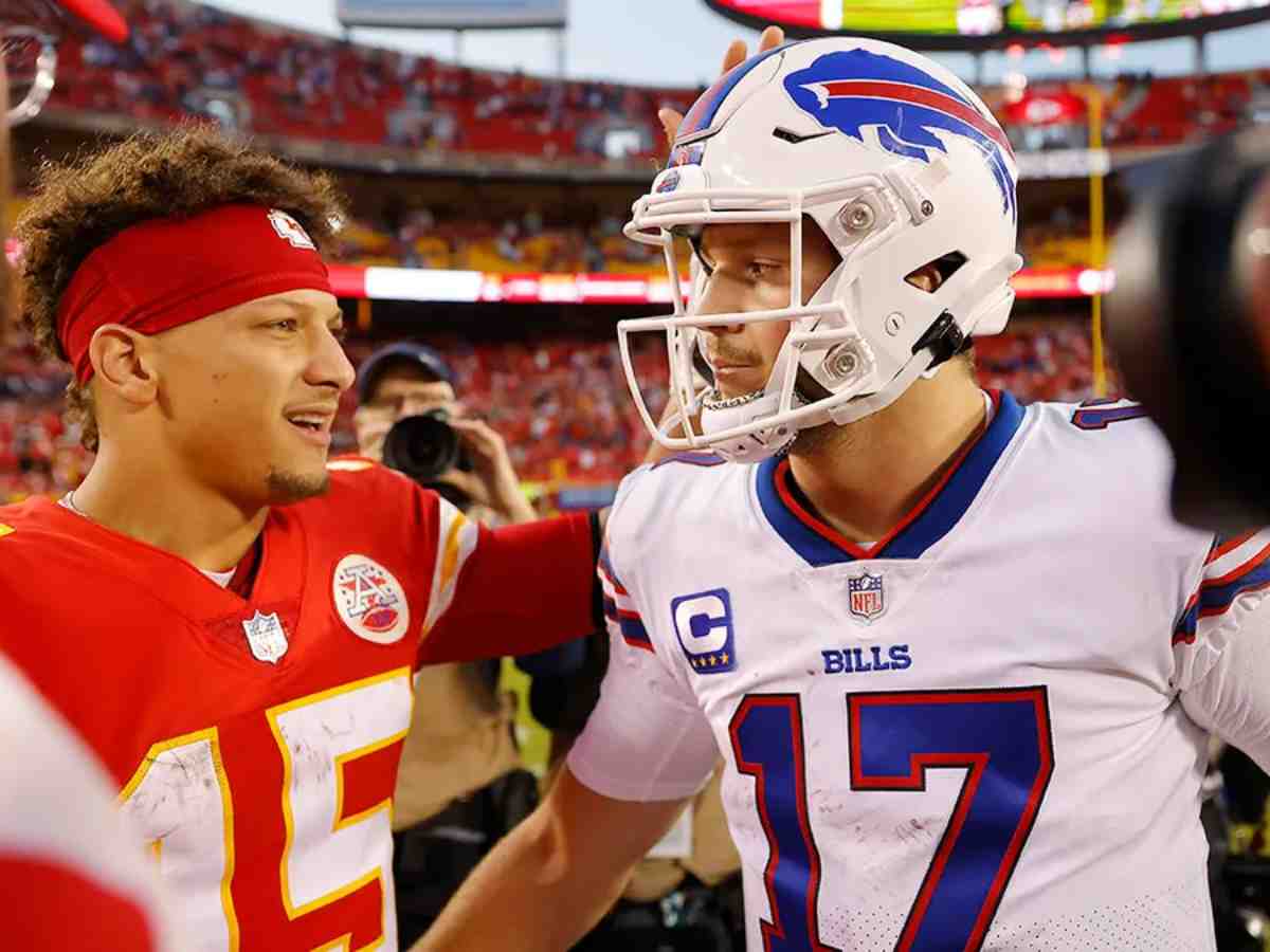 Patrick Mahomes and Josh Allen