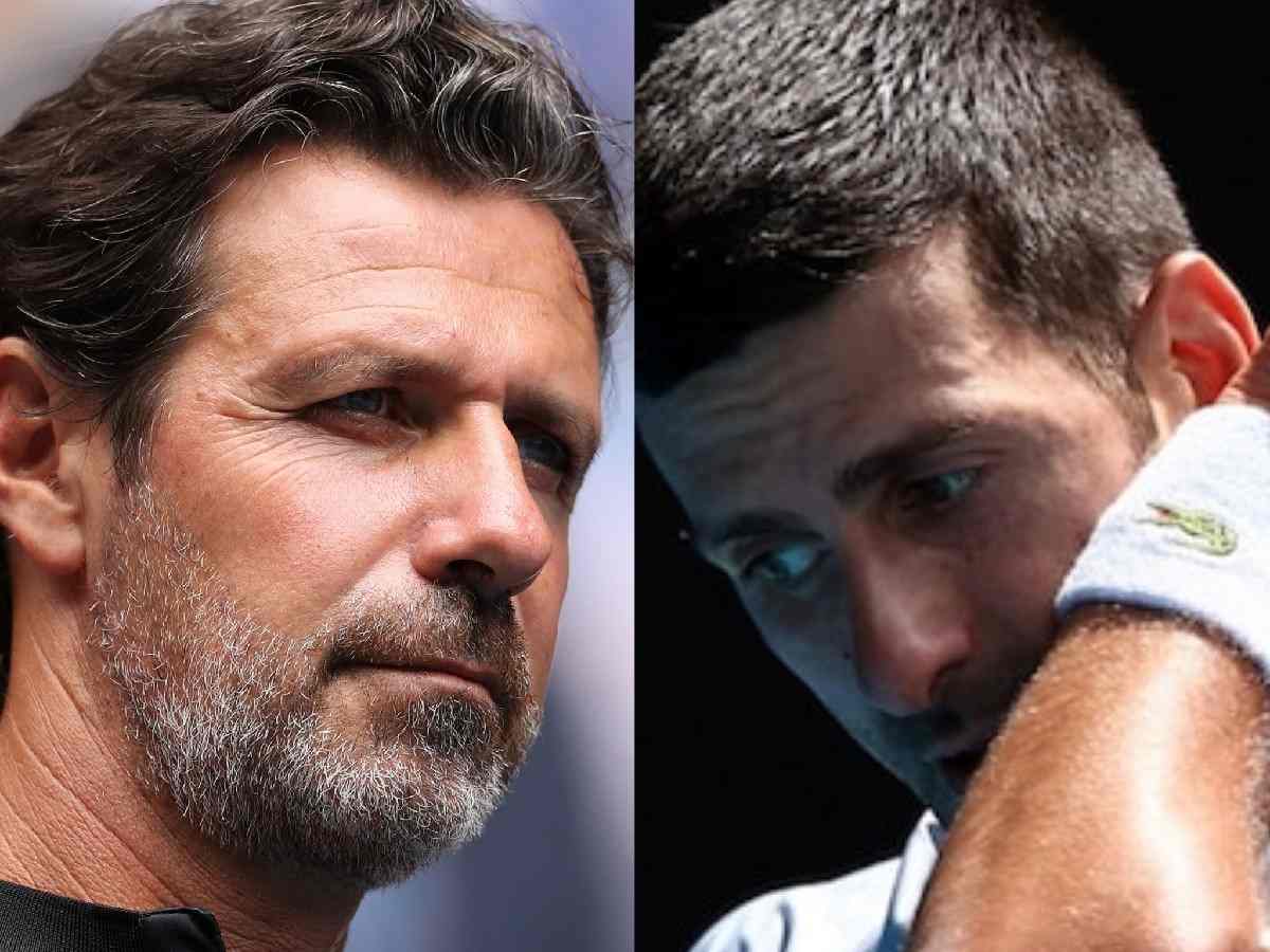 Novak Djokovic and Patrick Mouratoglou (image via: India Today)