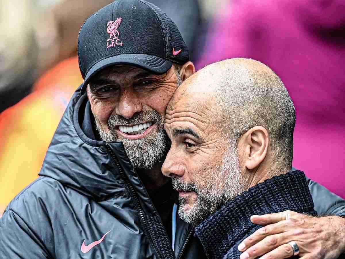 Pep Guardiola and Jurgen Klopp