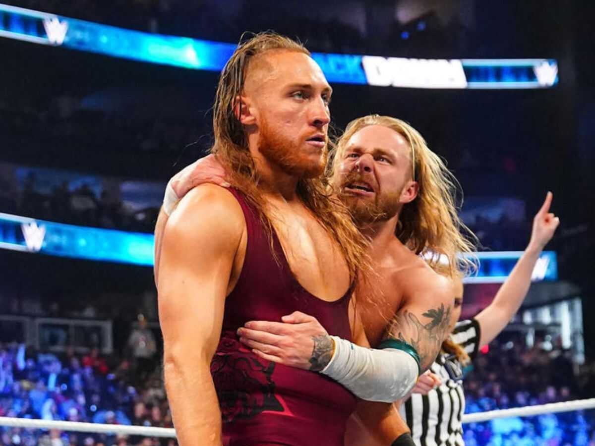 Pete Dunne and Tyler Bate