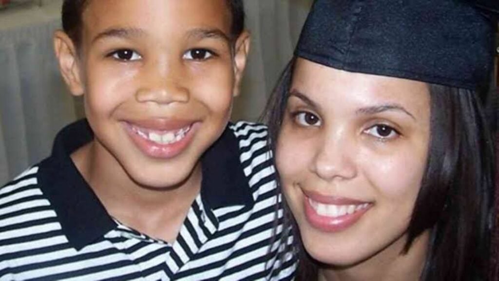 Jayson Tatum and mom