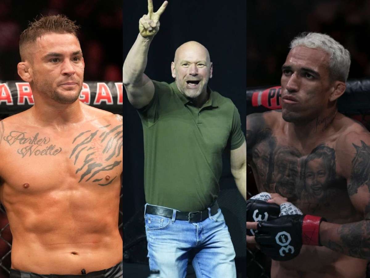 “I did not expect these fights!” – Back from vacation, Dana White STUNS internet with amazing Dustin Poirier and Charles Oliveira fight announcements