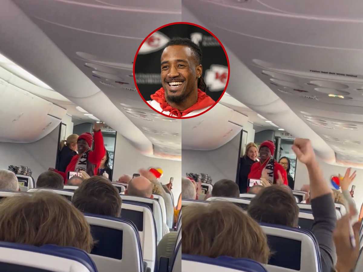 WATCH: ‘Proud’ L’Jarius Sneed’s mom receives WILD reception from co-passengers after she introduced herself on the plane ahead of Bills-Chiefs playoff game