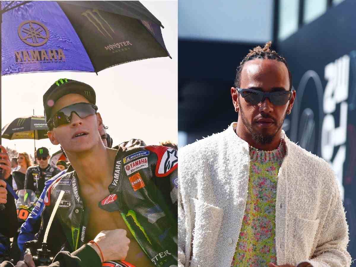 Ex-Moto GP Champion Fabio Quartararo wishes Lewis Hamilton on his 39th birthday