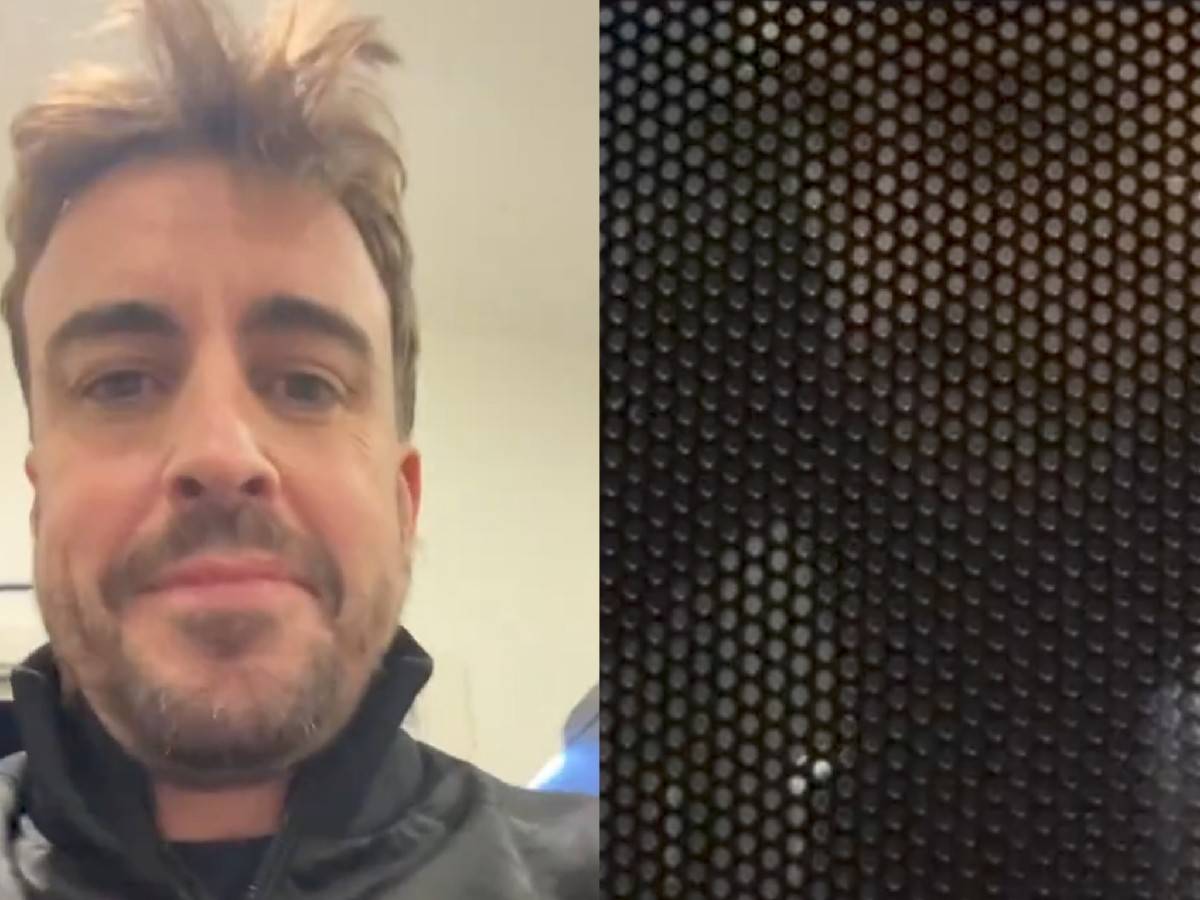 WATCH: “Ready to go again,” Fernando Alonso puts his phone into the microwave in hilarious fashion