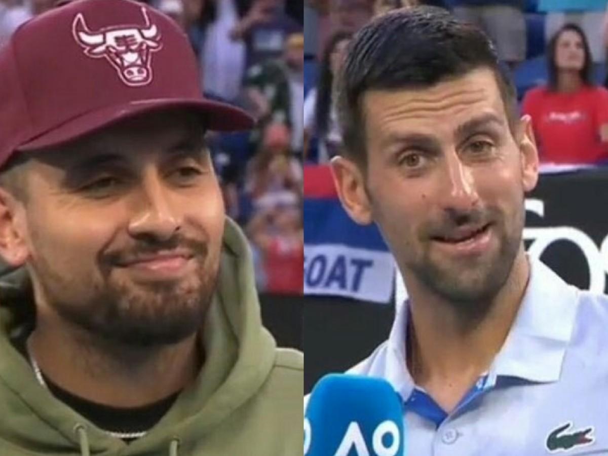 “For 33 minutes and 3 seconds…,” Novak Djokovic shares his bizarre secret of winning a slam with “brother” Nick Kyrgios after he makes his way to the semifinals at the Australian Open