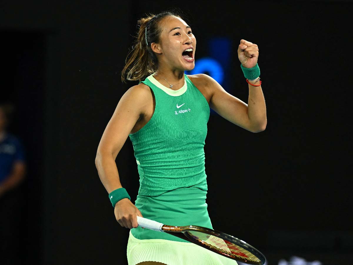 Qinwen Zheng reaches semifinals at the 2024 Australian Open, becomes first Chinese woman to reach SF major since 2014