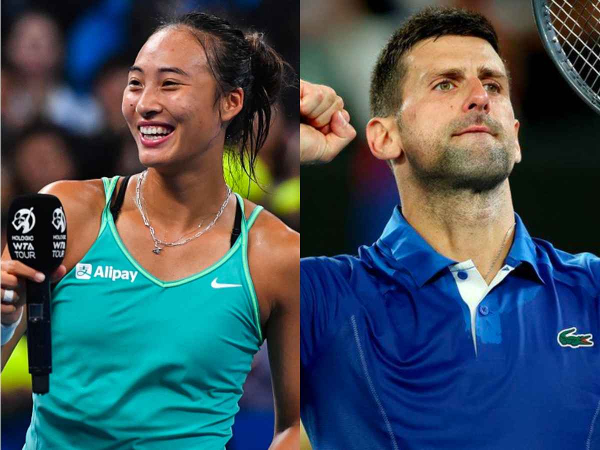 “I don’t want to talk with no one,” Qinwen Zheng opens up about her ‘chill’ small-talk with Novak Djokovic as she quenches the building intrigue