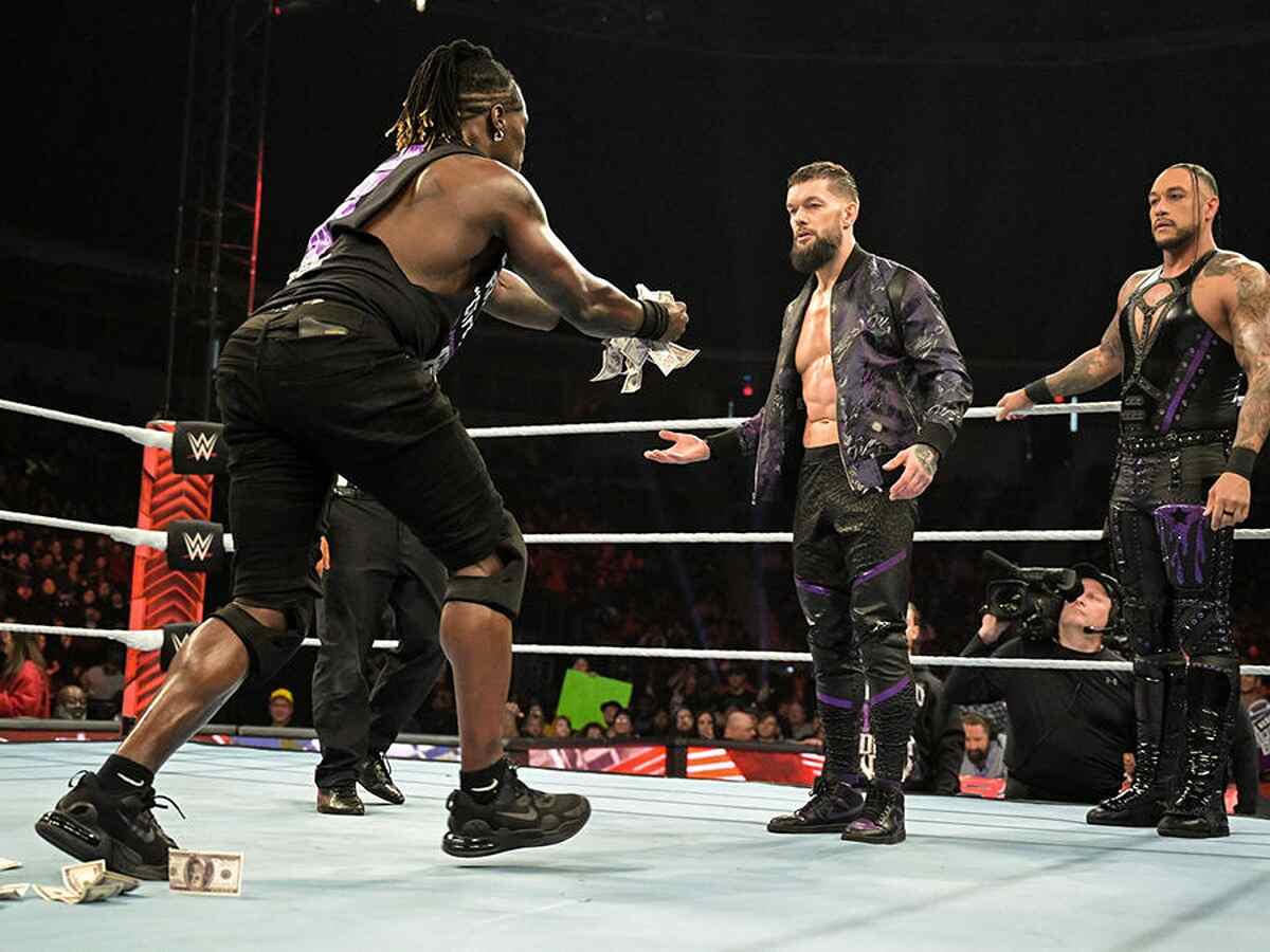 R-Truth, Finn Balor, and Damian Priest