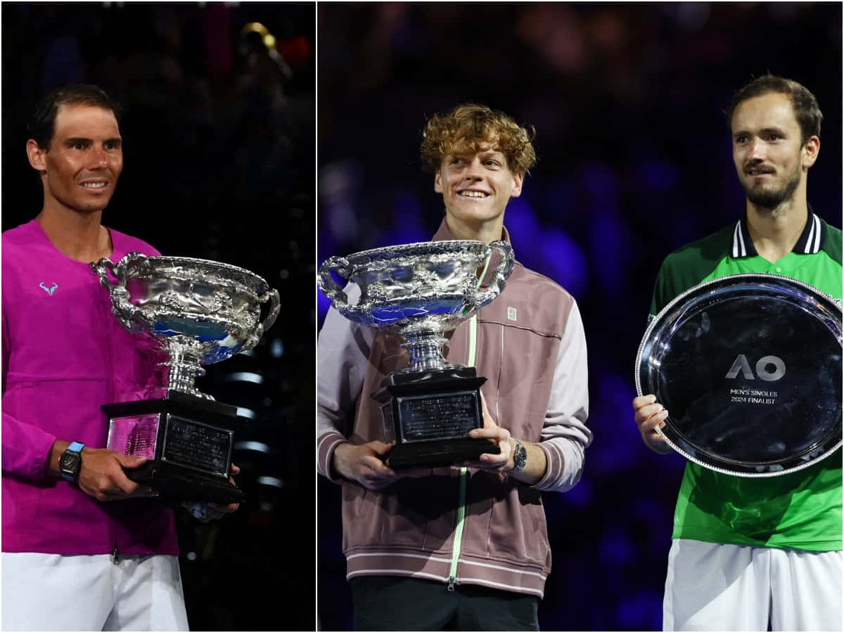 “What a great victory,” Rafael Nadal congratulates Jannik Sinner on his historic win at the Australian Open as the Italian replicates the Spaniard’s 2022 feat against Daniil Medvedev