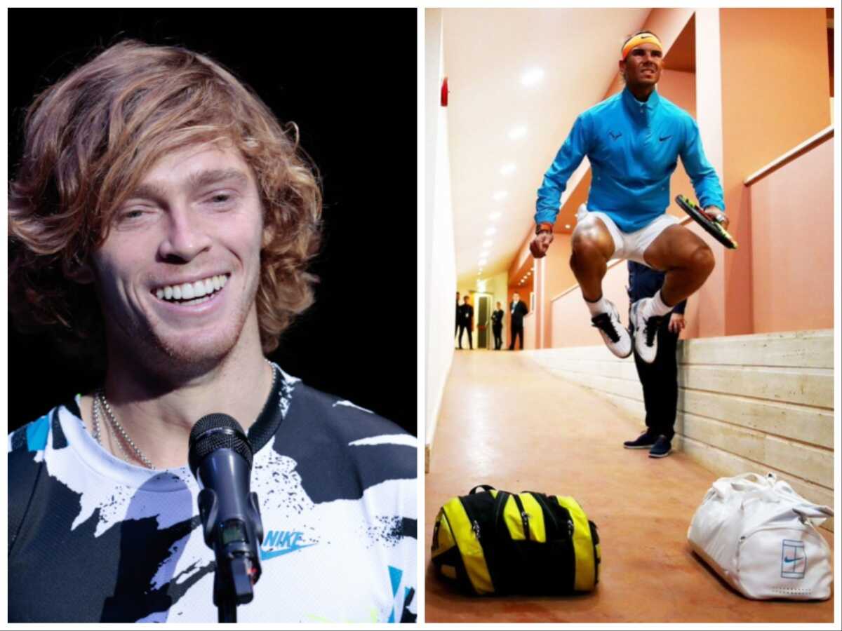 “Rafa, this is his way,” Andrey Rublev doesn’t go with ‘one size fits all’ as he breaks down Rafael Nadal’s pre-match rituals