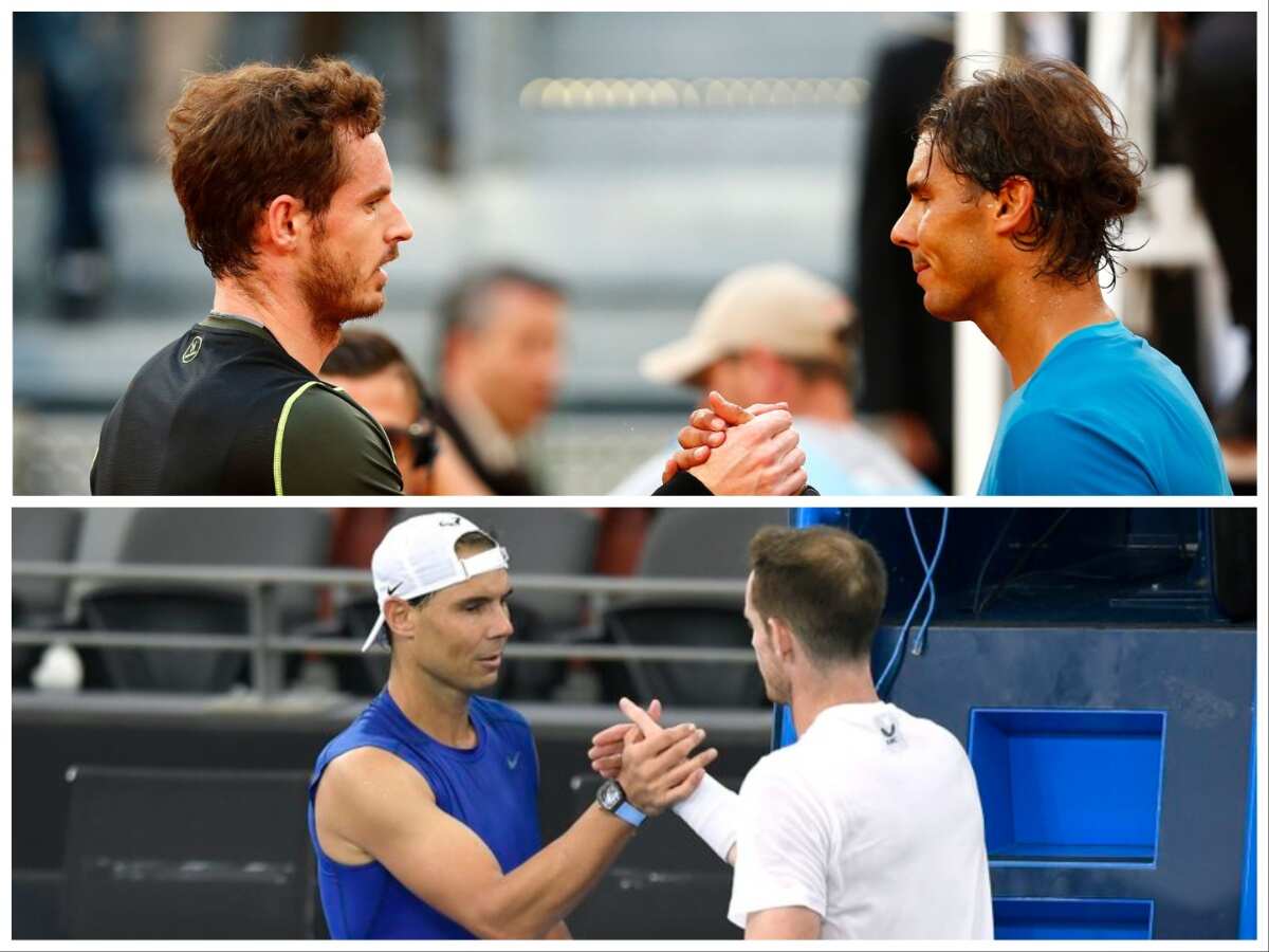 “Had a head full of hair,” Rafael Nadal and Andy Murray get hilariously trolled by a former American competitor