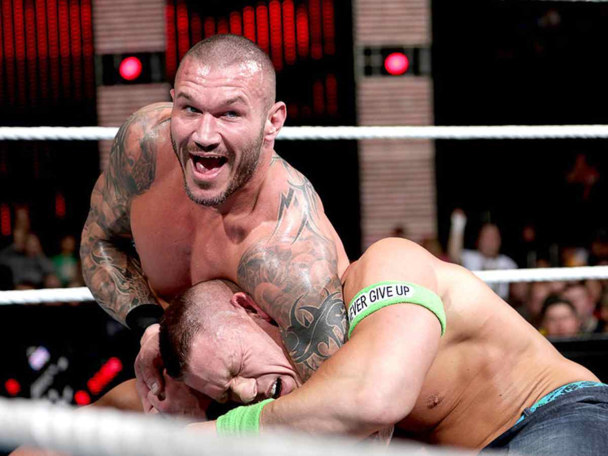 Randy Orton and John Cena 