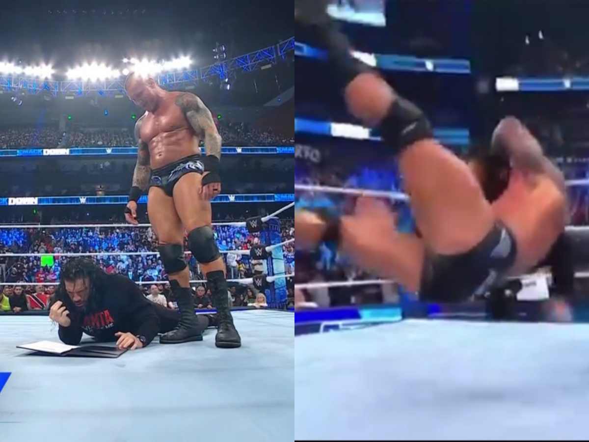 WATCH: Randy Orton stands tall over Roman Reigns after massive chaos on SmackDown 