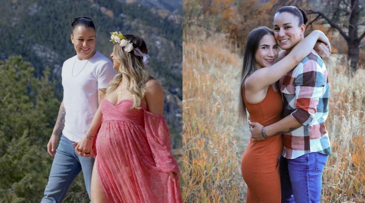 Raquel Pennington and her wife