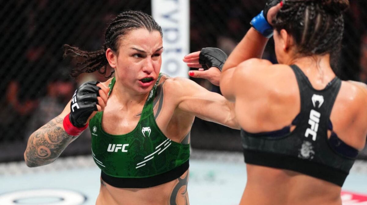 Raquel Pennington fighting