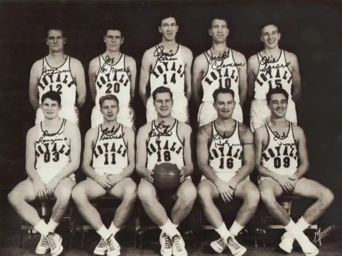 The Championship winning Rochester Royals team