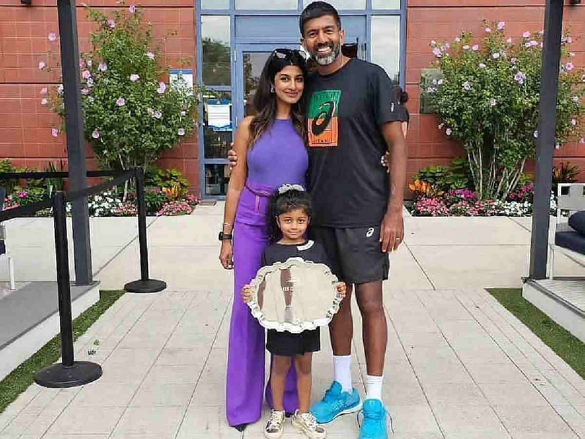 Rohan Bopanna family 