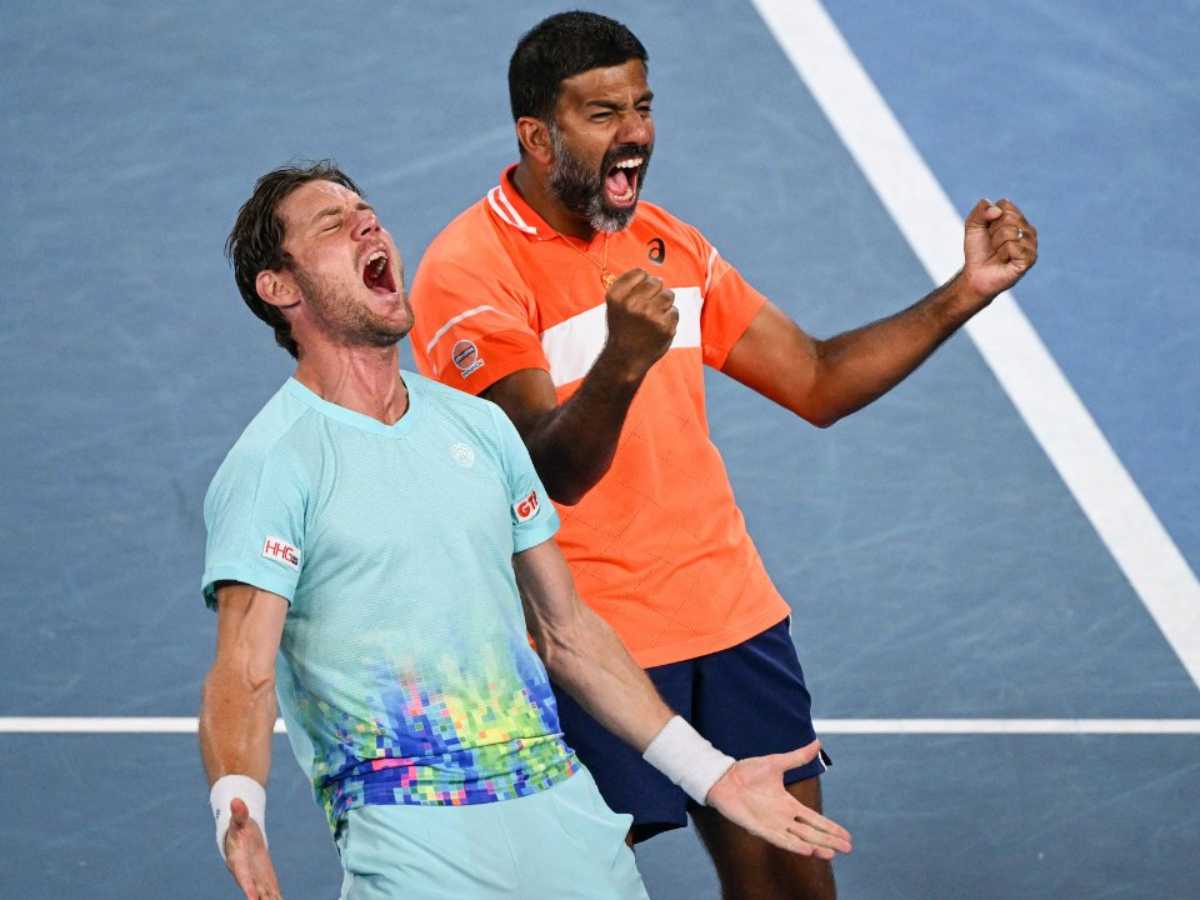 Rohan bopanna and Matthew Ebden Australian Open