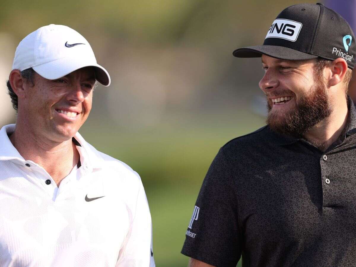 Rory McIlroy and Tyrrell Hatton