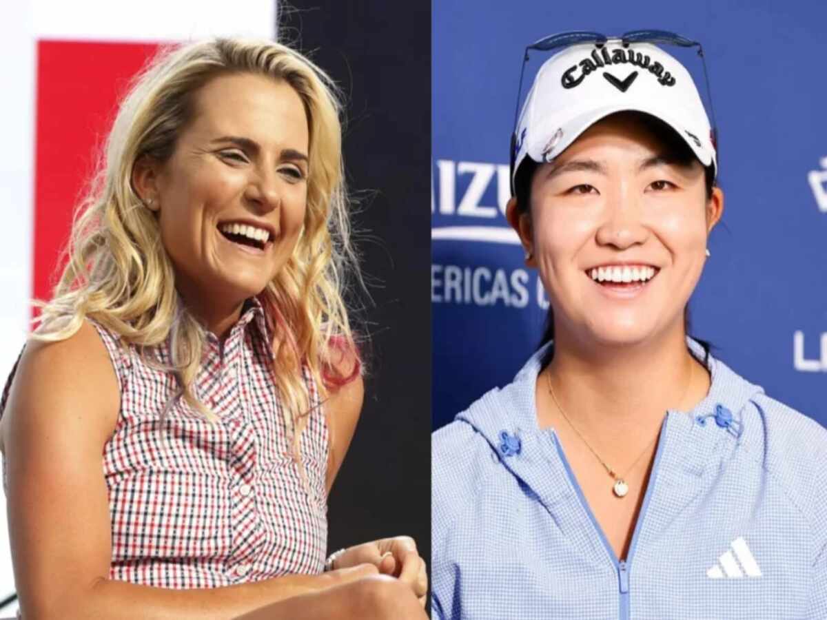 Rose Zhang and Lexi Thompson