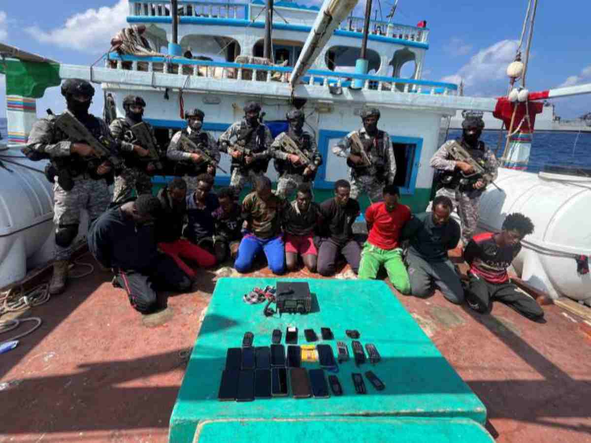 “One of these looked like a calculator”- Picture of Somali PIRATE wearing RCB jersey caught by Indian Navy after rescuing Pakistani nationals goes viral