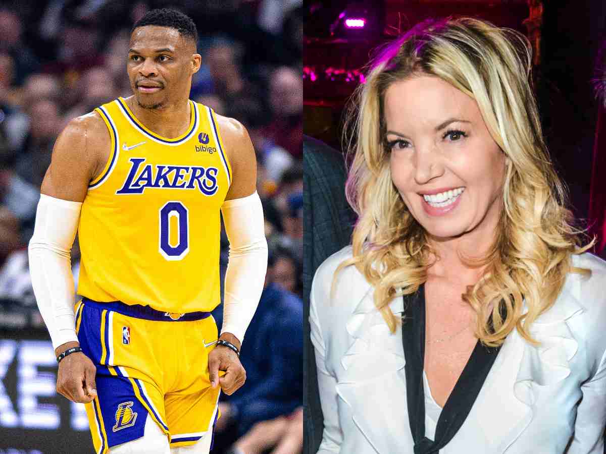 Russell Westbrook and Jeanie Buss