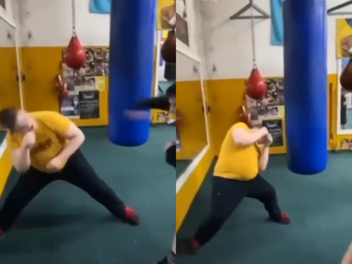 WATCH: “Mike Tyson has been real quiet recently” – VIRAL footage of Russian kid’s head movement in shadow boxing riles up fans