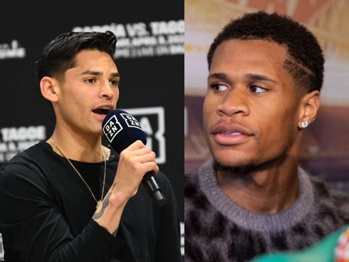 WATCH: Ryan Garcia mocks Devin Haney’s media workout ahead of the fight