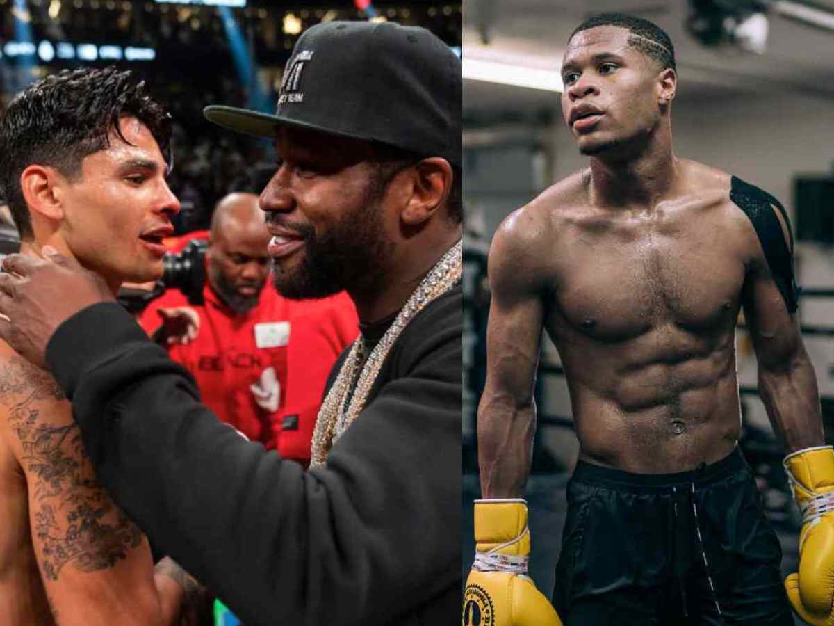 “Oscar didn’t like that” – Ryan Garcia’s texts to Devin Haney LEAKED amidst linkup with Floyd Mayweather