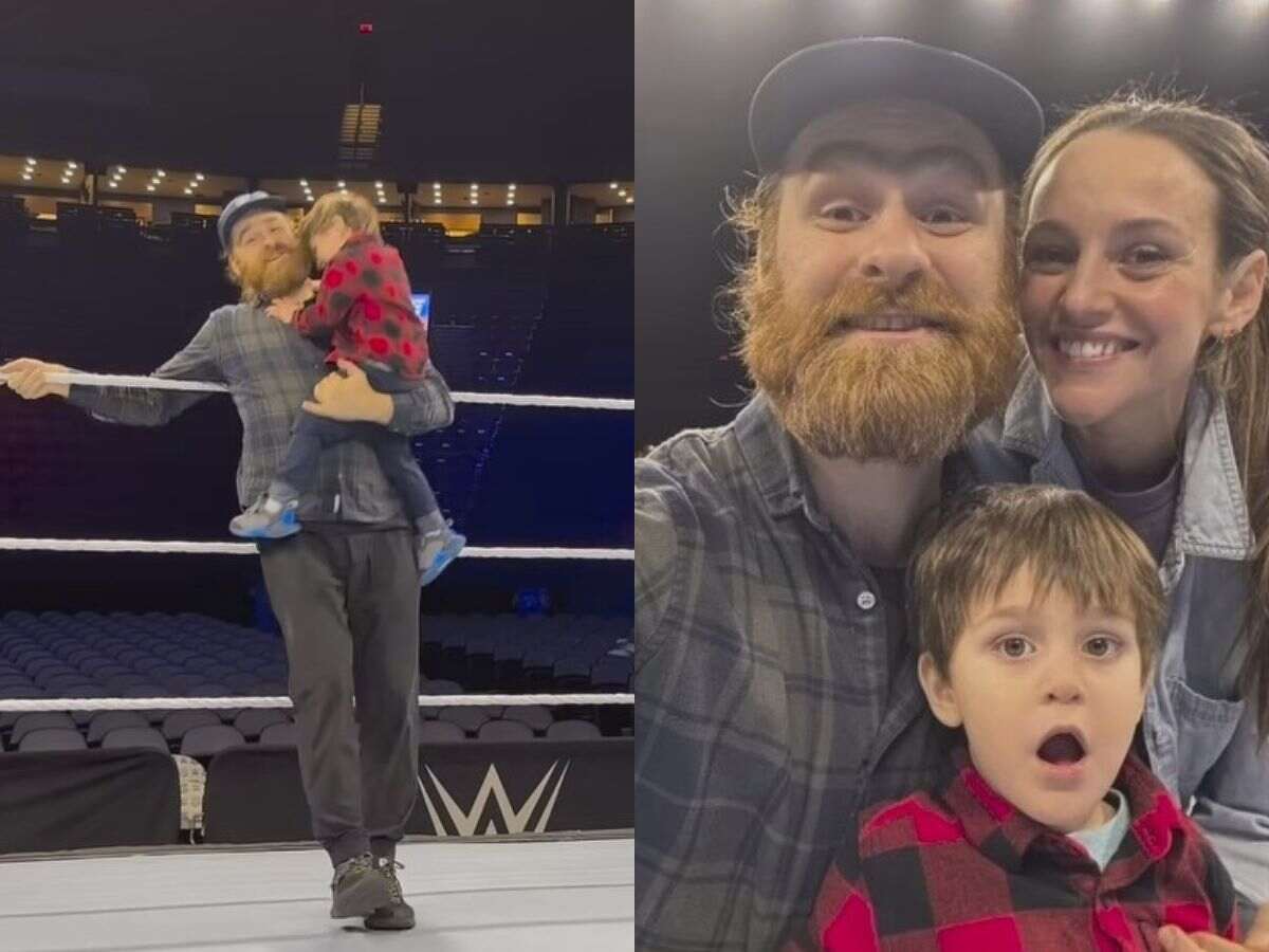 WATCH: Wholesome video of Sami Zayn and his family during WWE Live Event