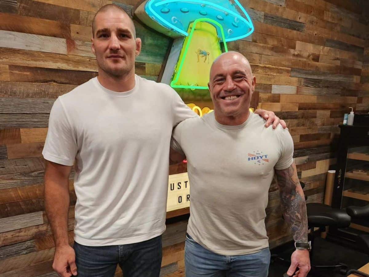 Sean Strickland and Joe Rogan