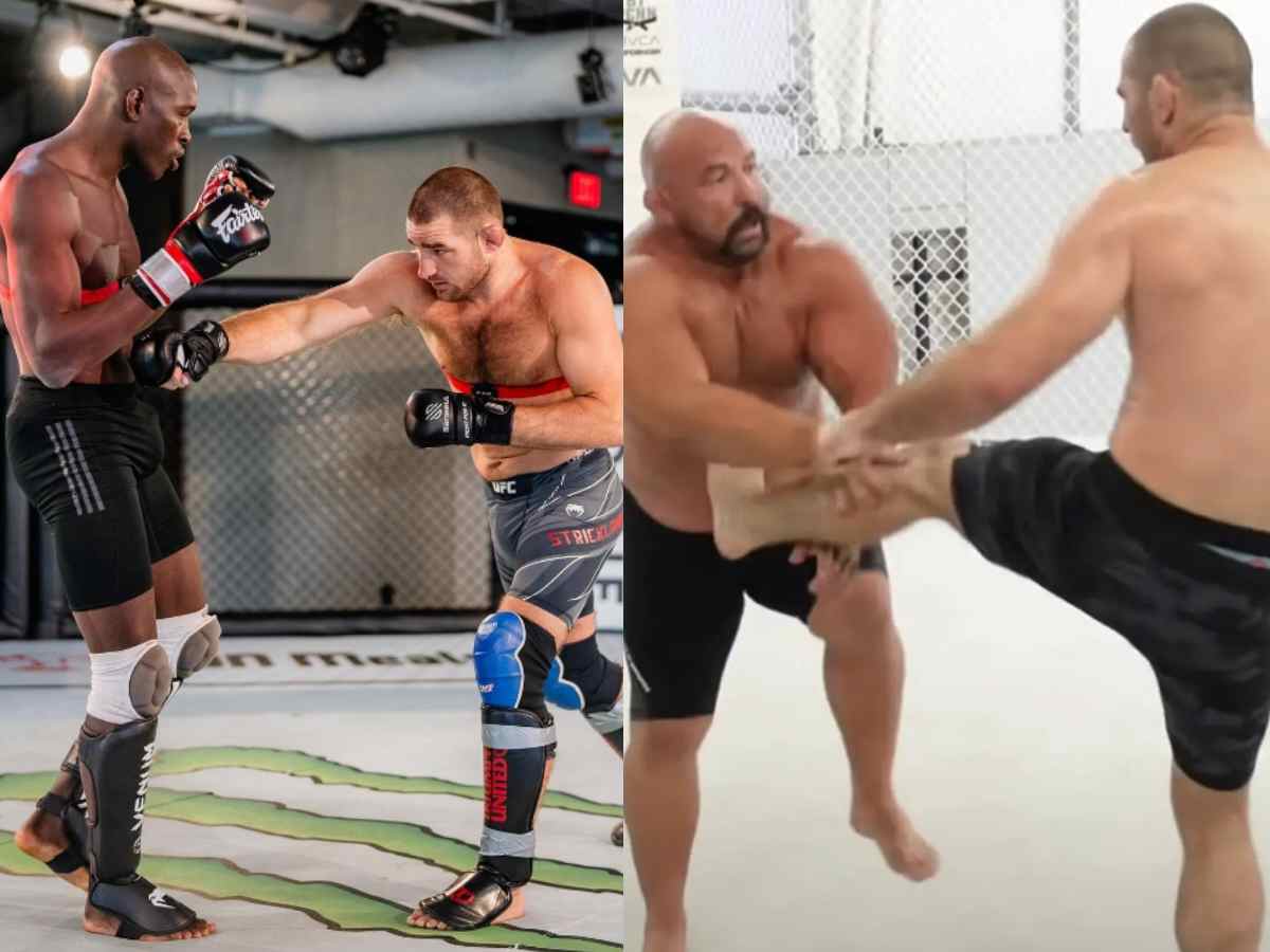 Sean Strickland, who faces Dricus Du Plessis at UFC 297, has had some unique training methods