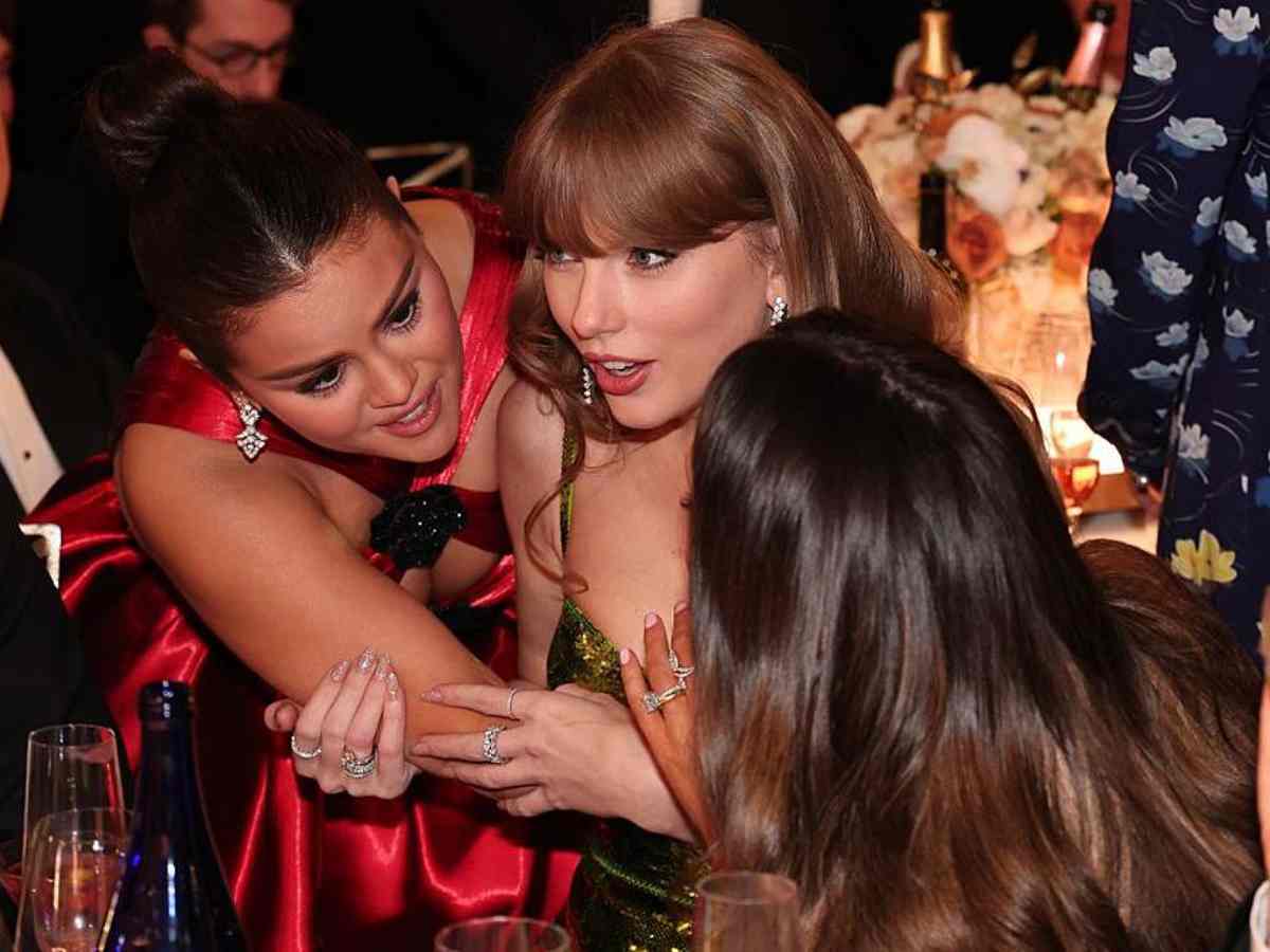 Selena Gomez, Taylor Swift and Keleigh Teller from Golden Globes Awards