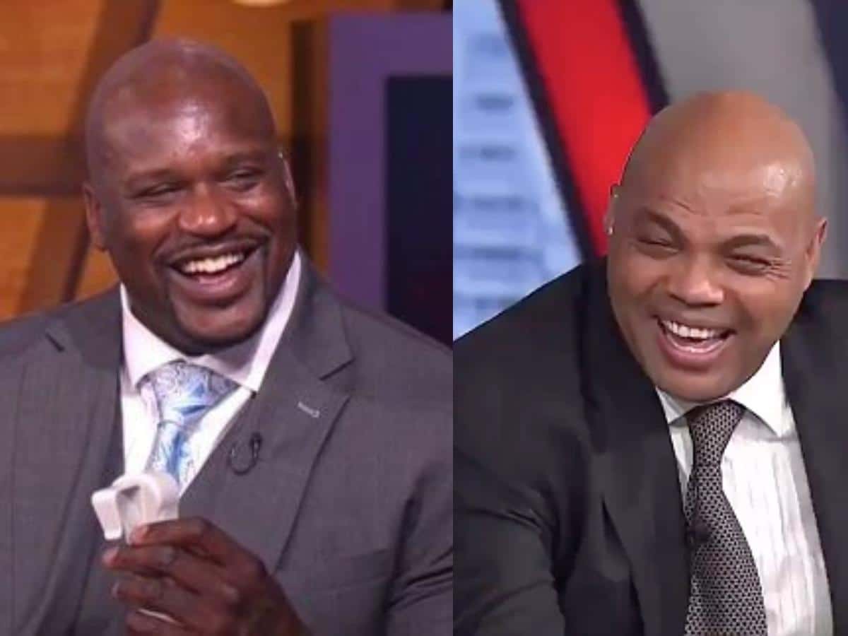 Shaquille O'Neal and Charles Barkley