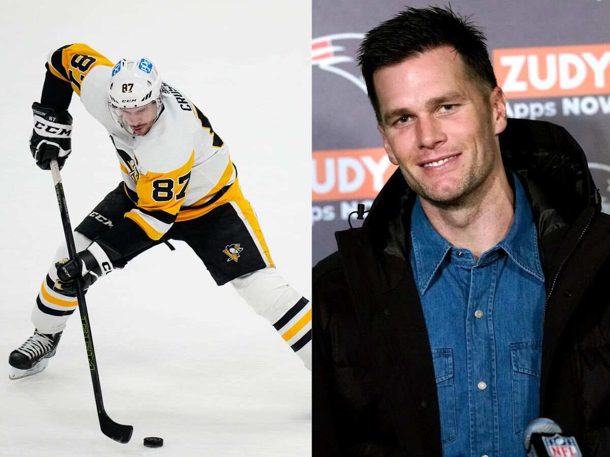 Sidney Crosby and Tom Brady [Image Credit: Imago/US Weekly]