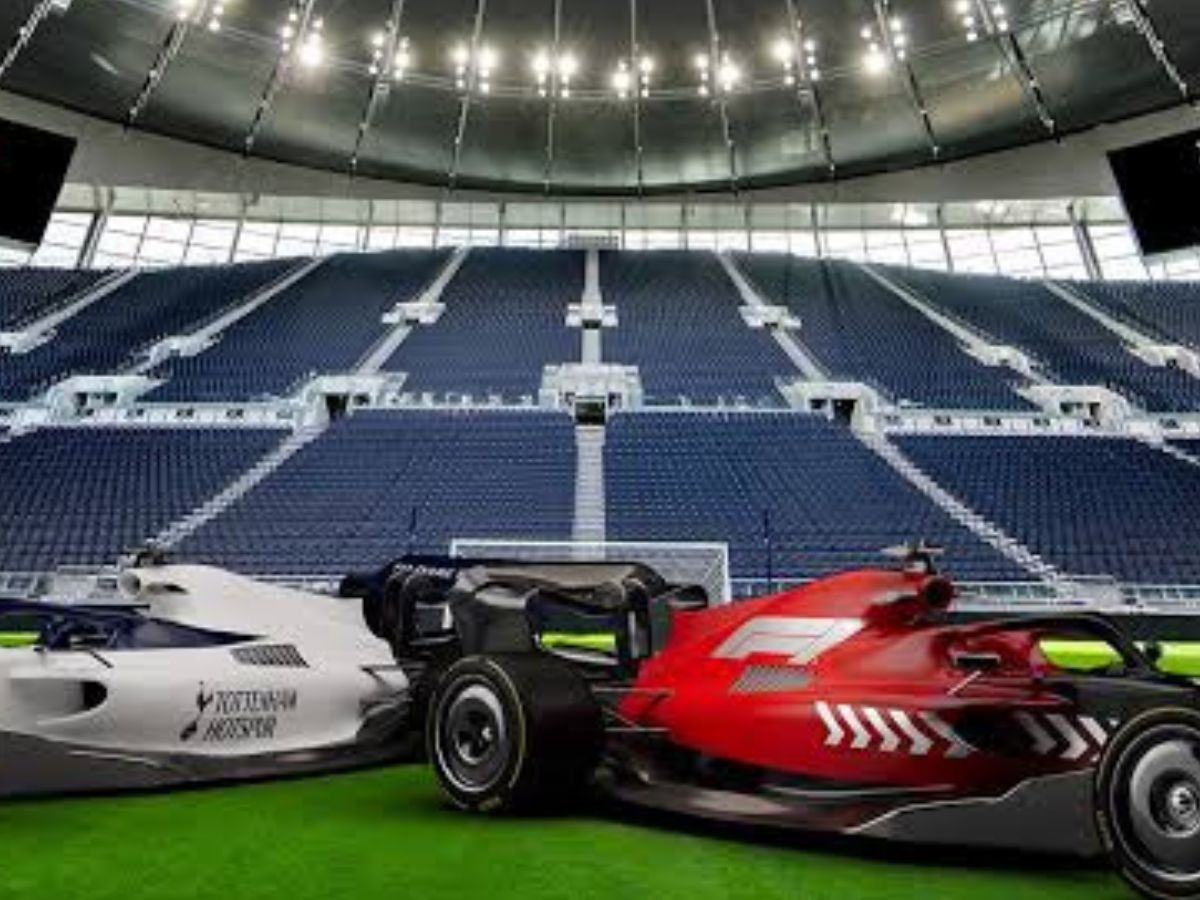 WATCH: David Croft shares glimpse of F1’s all-new underground karting track at £1 billion Tottenham Hotspur stadium