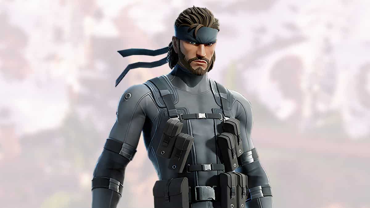 Solid Snake Cardboard Box in Fortnite