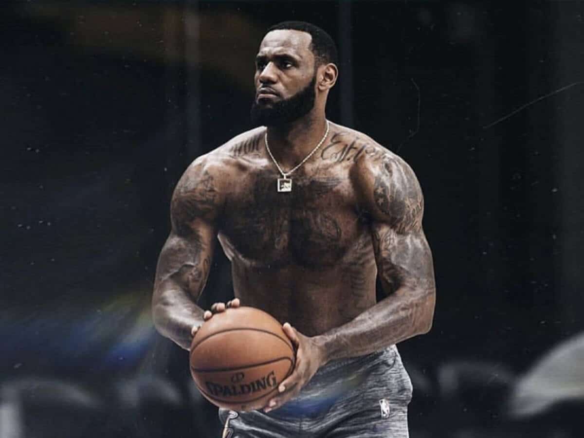 Standing at 6'9" with 97 kg of pure muscle, LeBron James is one strong man (Man of Many)