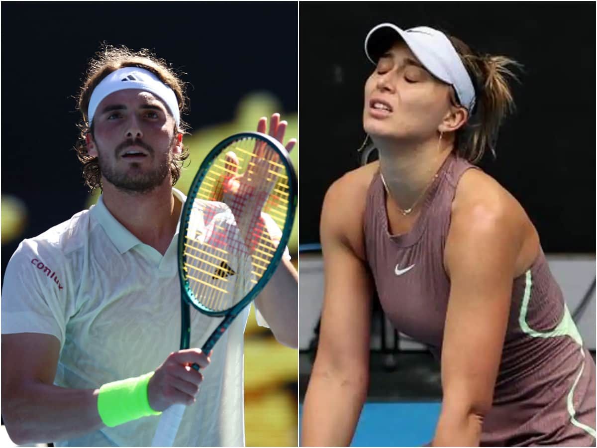 Stefanos Tsitsipas and Paula Badosa