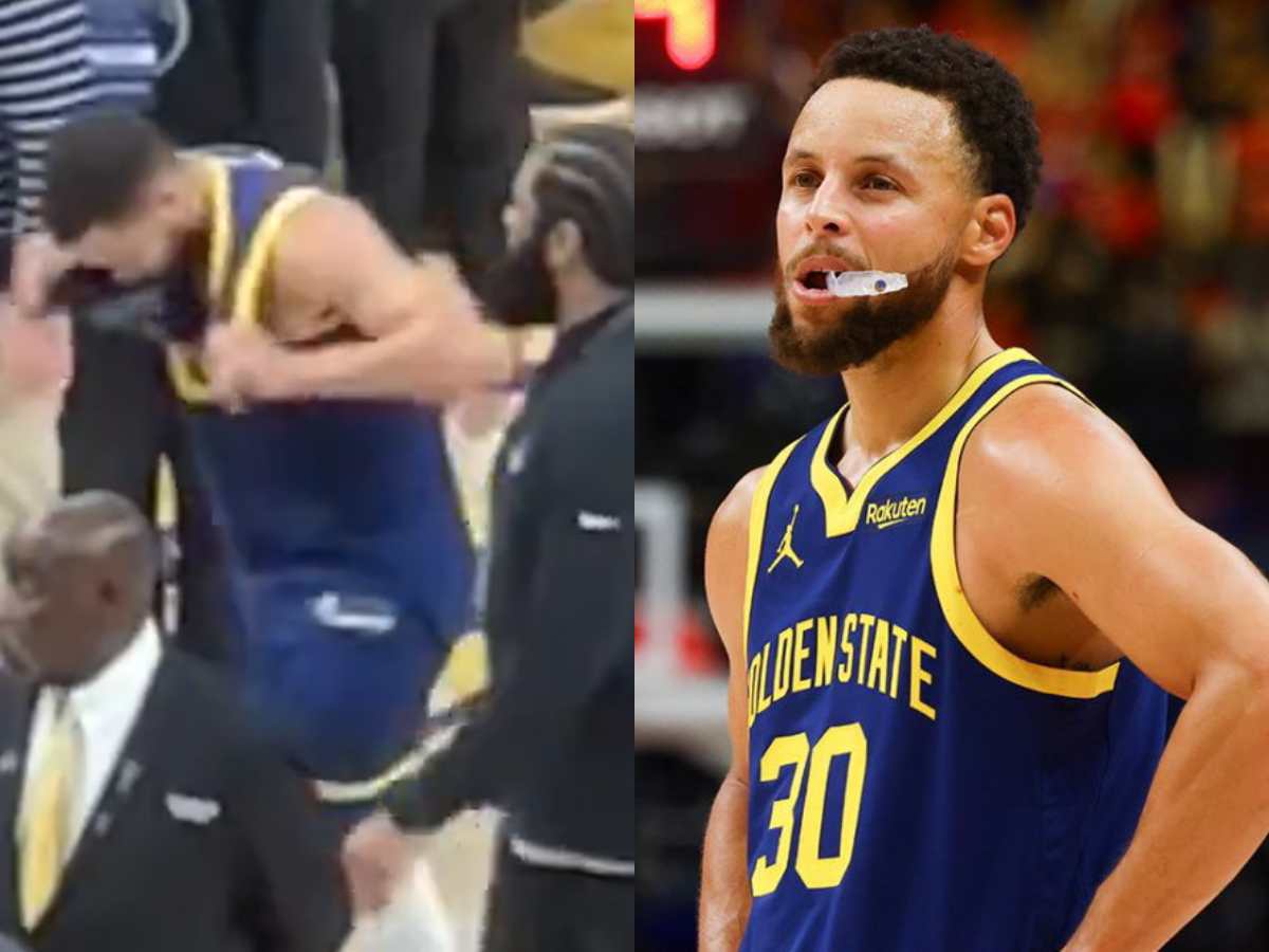 WATCH: “He is done with this team” – Stephen Curry RIPS Warriors jersey after 46-point show out goes in vain against Lakers