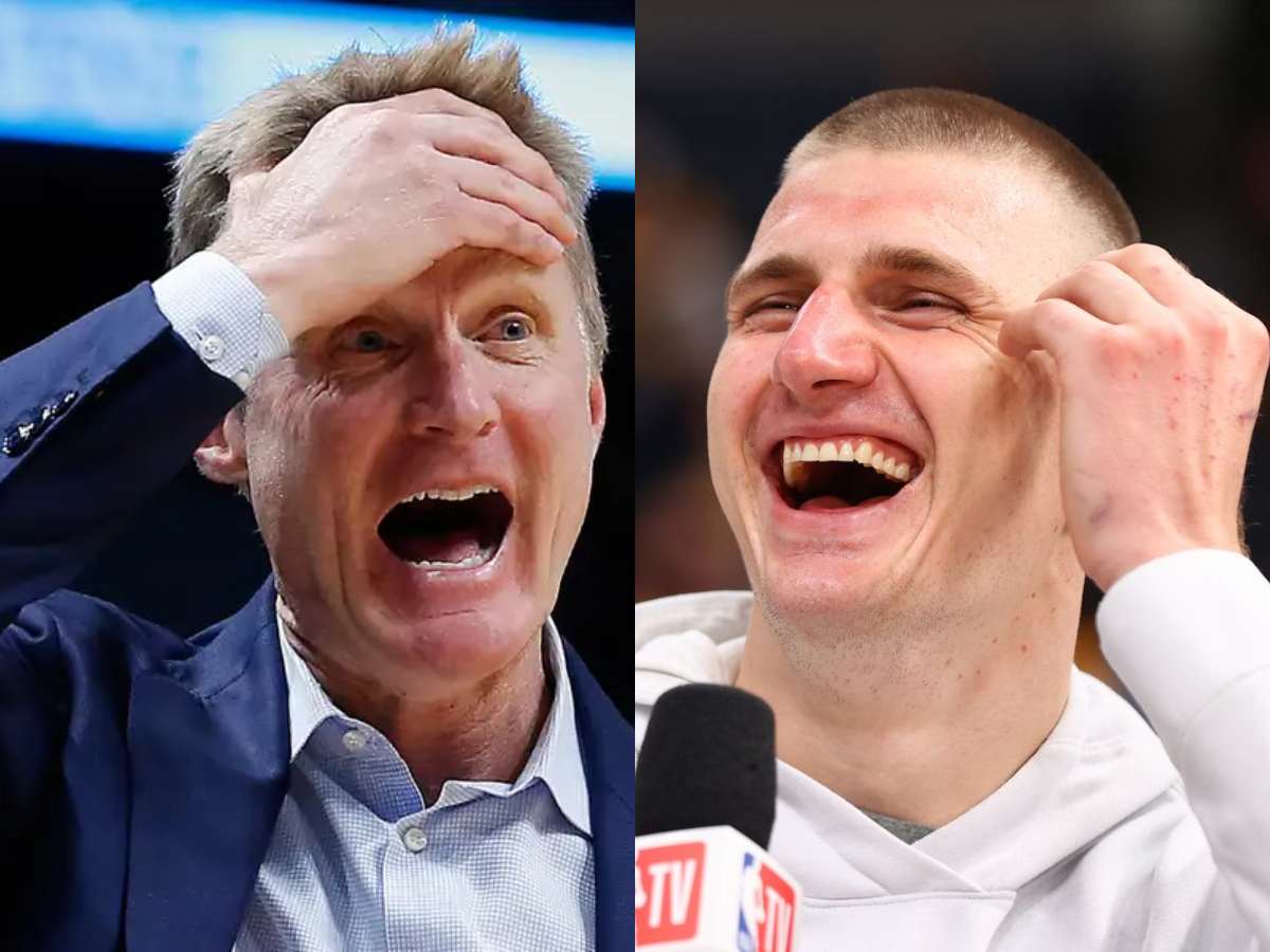 Steve Kerr and Nikola Jokic