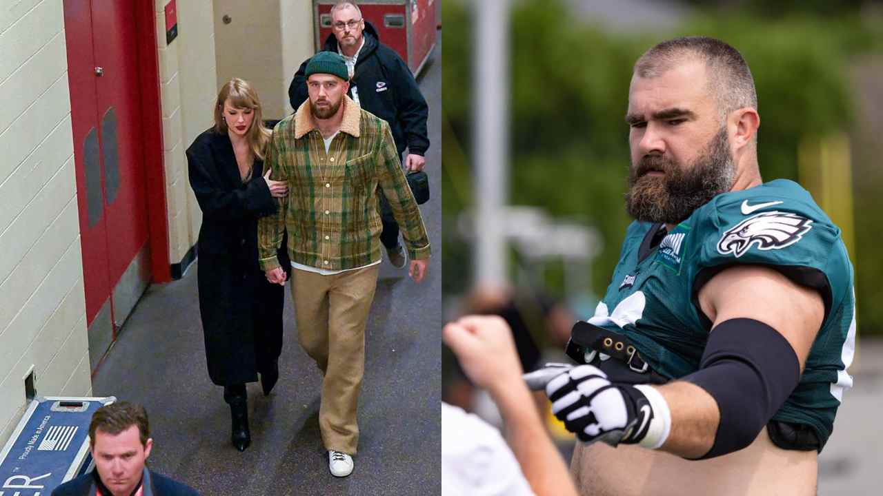 “This was never on my bingo card” – Swifties creating wholesome edits for Travis Kelce’s brother Jason Kelce following his retirement instigates wild reactions on social media from NFL fans