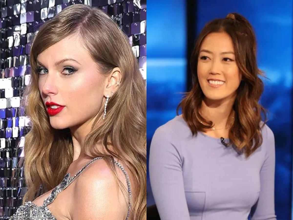 Taylor Swift dons Michelle Wie West’s golf inspired bracelet at AFC Championship