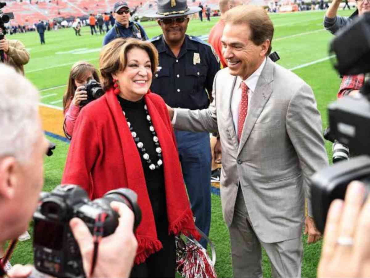 Terry and Nick Saban