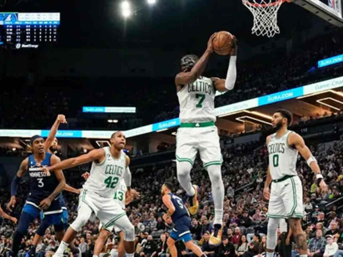 The Celtics had won a gritty matchup that went to overtime against the Minnesota Timberwolves just last night, with most of their starters playing 40 minutes (NBAE)