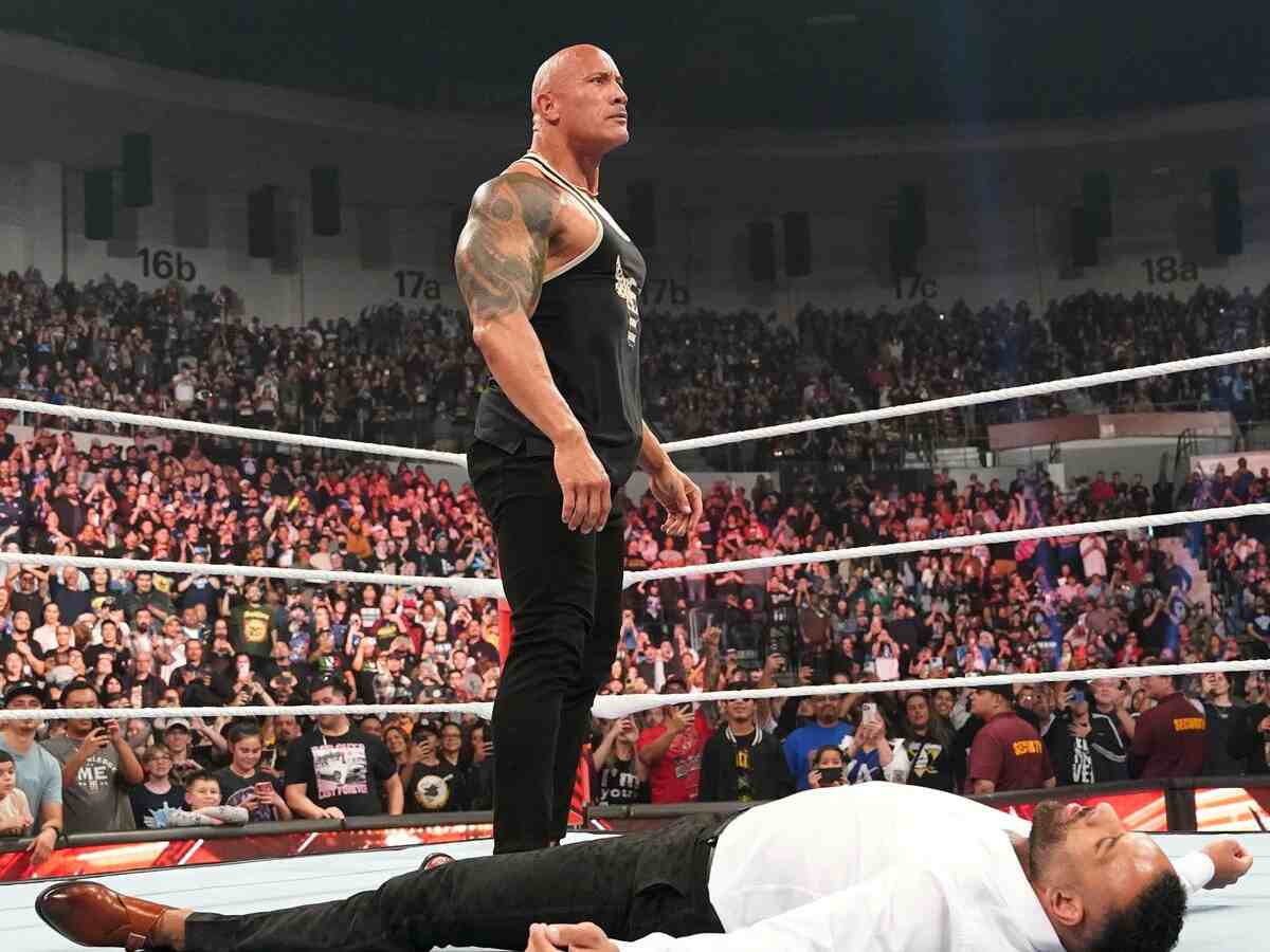 “Nobody is man enough to tell him,” Former champion brutally insults The Rock after reports claiming his segment on Raw went way over time surface online