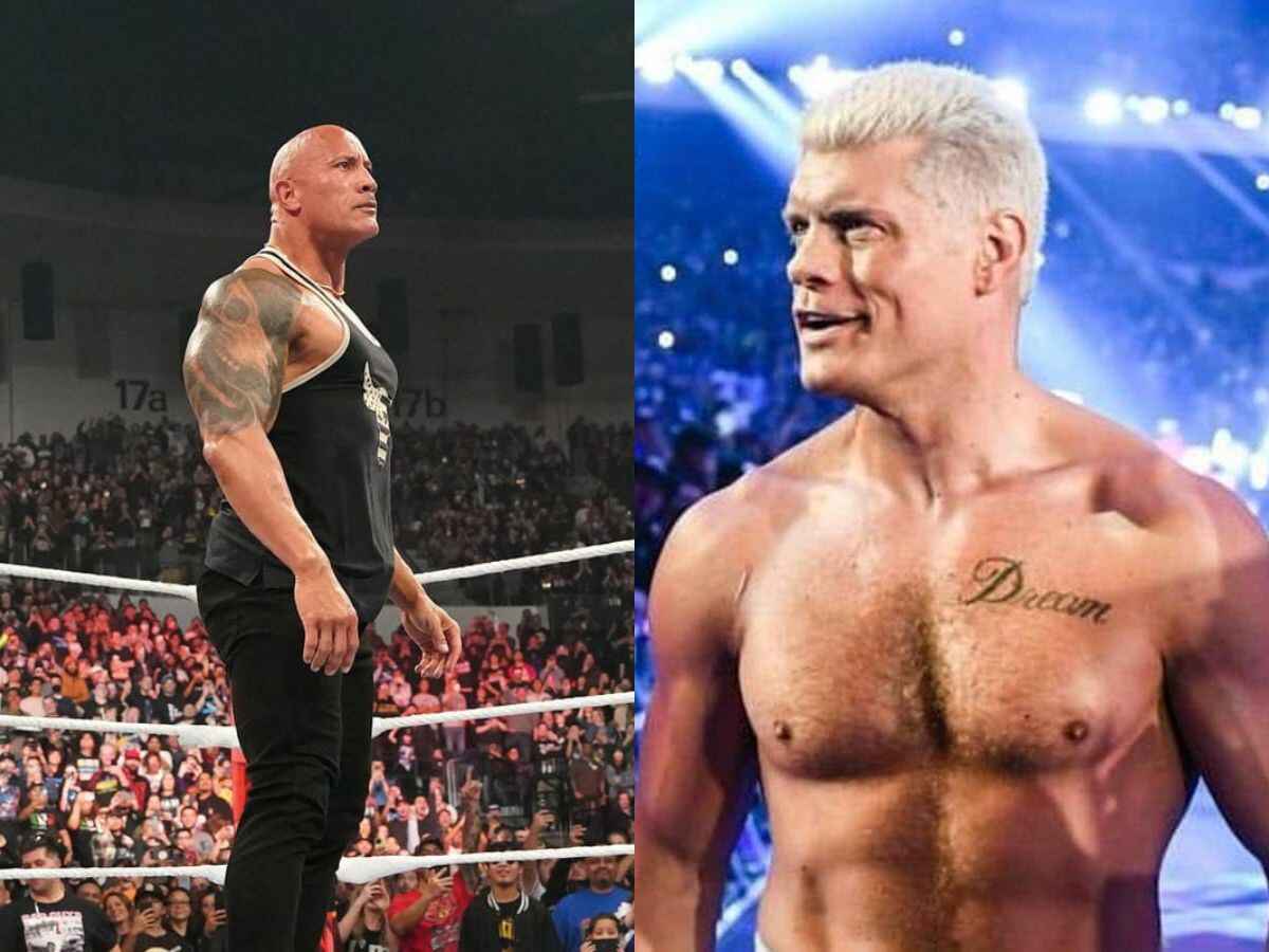 The Rock and Cody Rhodes