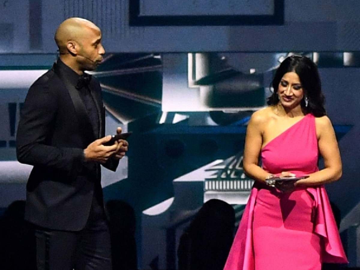 Thierry Henry and Reshmin Chowdhury